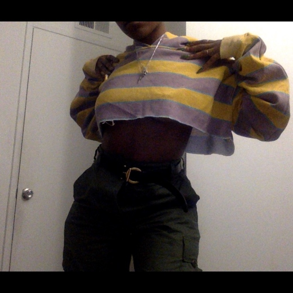Uo cropped hoodie